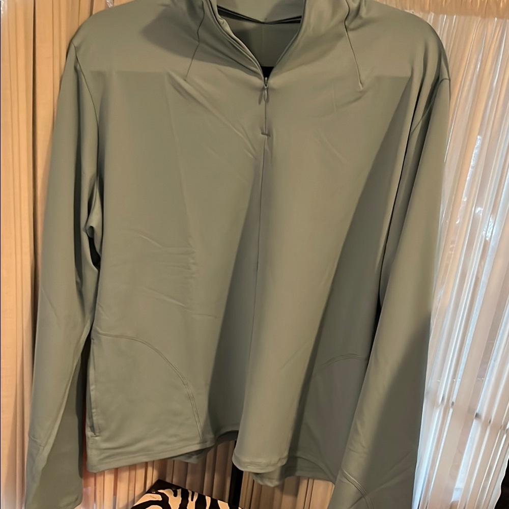 Shadow Sport Lt Blue Quarter-Zip Pullover